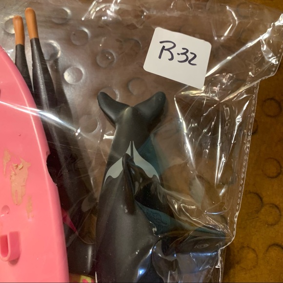 Mattel Vintage 1996 Ocean Friend's Scuba Diver Barbie Doll Baby Keiko - Picture 7 of 8